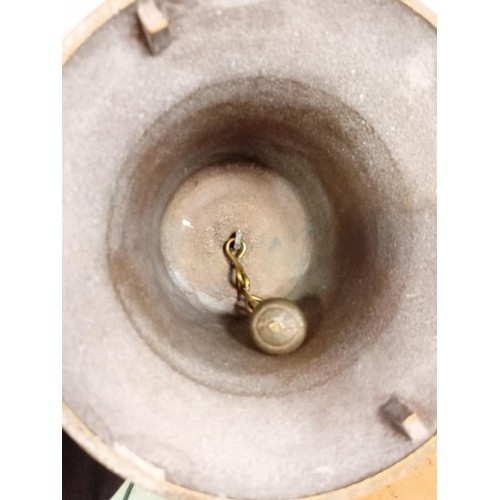 79 - Large brass hand bell