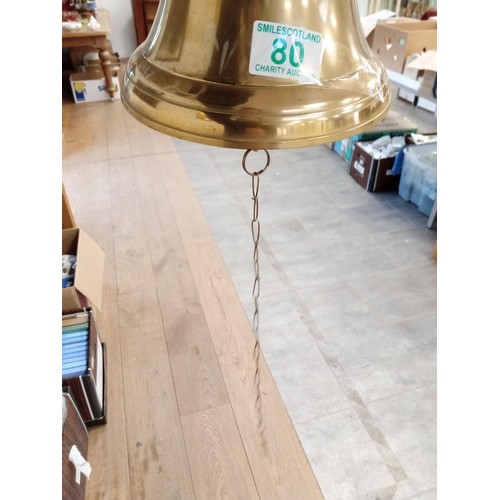 80 - Brass replica Titanic ship bell