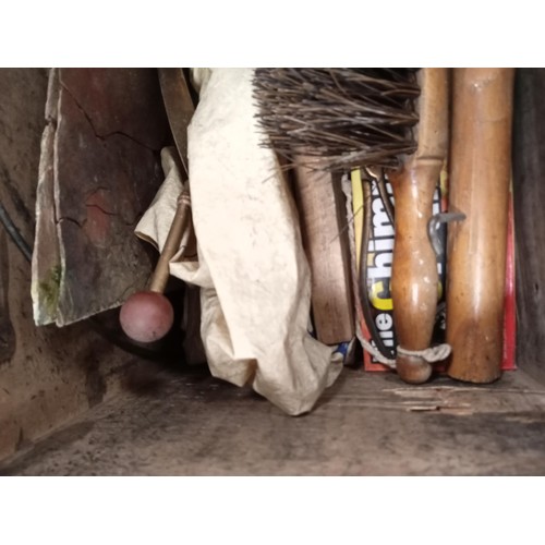 311 - Brass coal box and bucket