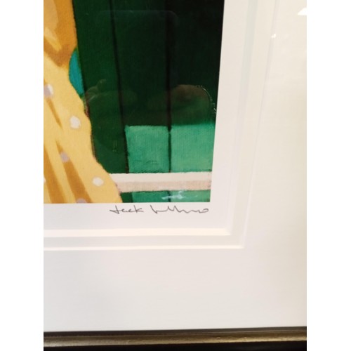 60 - Jack Vettriano signed Ltd. Ed. with COA framed 'The Last Great Romantic' 14/115, Brand new St. Valen... 