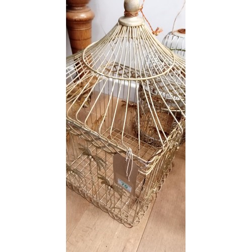 70 - 4x Garden flower cages