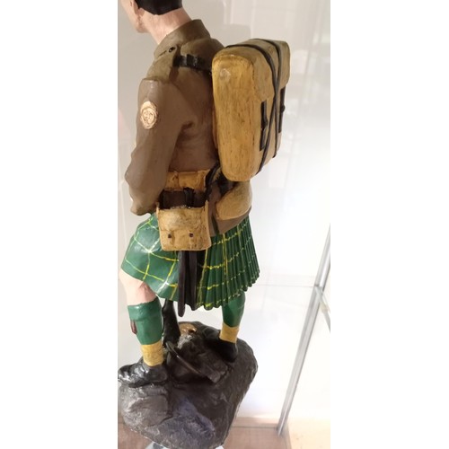 116 - Gordon Highlander model soldier