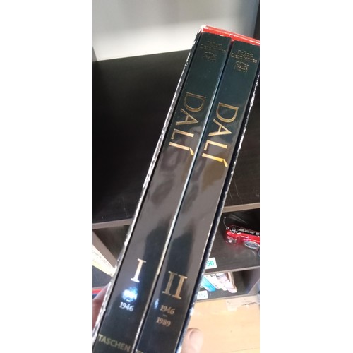 148 - 2x books on Dali artwork