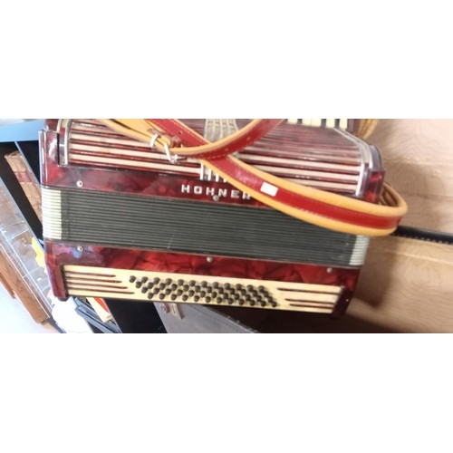 153 - Hohner accordion in case