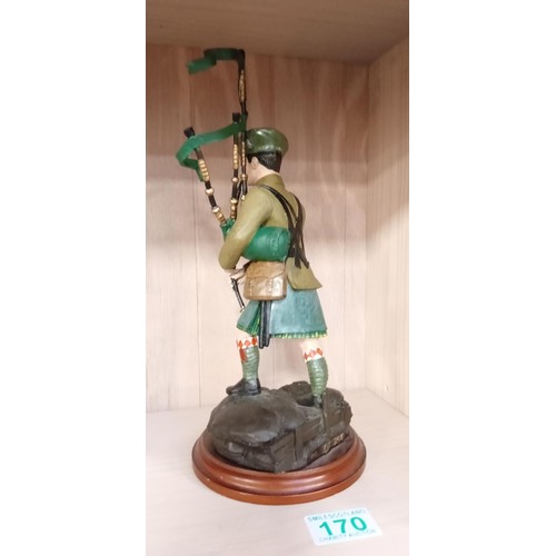 170 - Ballantyne's of Walkerburn Scottish Piper soldier 202/750 Ltd. Ed.