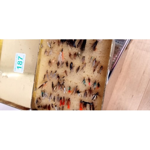 187 - Selection of fishing flies