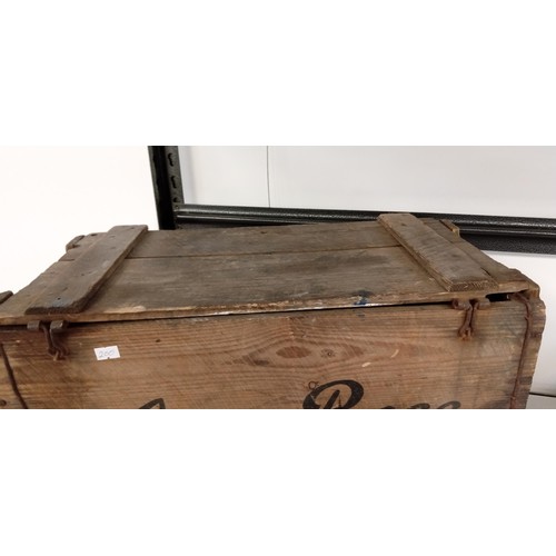 75 - Vintage John Begg Scotch Whisky wooden crate