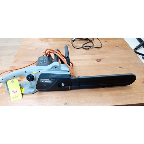 201 - Titan electric chain saw