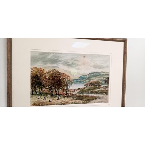 31 - 4x original framed paintings by John Hamilton Glass SSA 1864-1940, The Kyle of Bute, Autumn Evening,... 