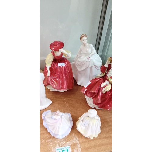 157 - Selection of mainly Royal Doulton figurines