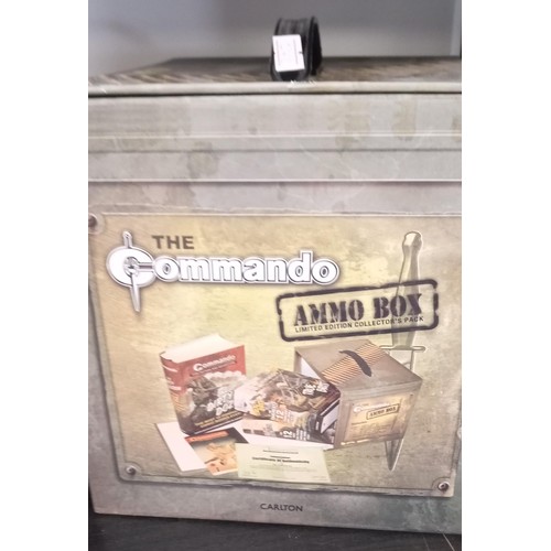 178 - Commando ammo box Ltd Ed collectors pack comic/book 1000 made