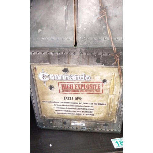 180 - Commando Ltd Ed collectors pack High Explosives