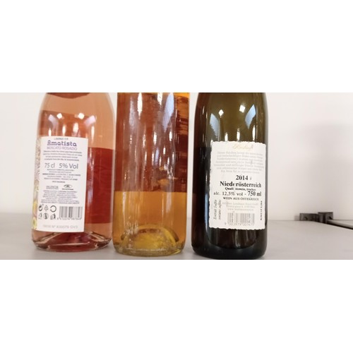 203 - 3x Bottles of wine Lafon Laroze 1993, Amatista & Landhaus Mayer Riesling