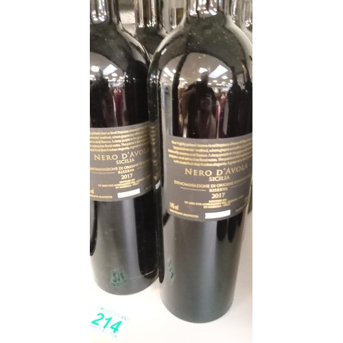 214 - 6x Bottles of Depass 2017 Sicilian wine