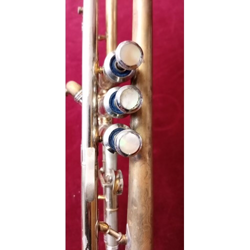 219 - Rudy Much 7M vintage trumpet in case