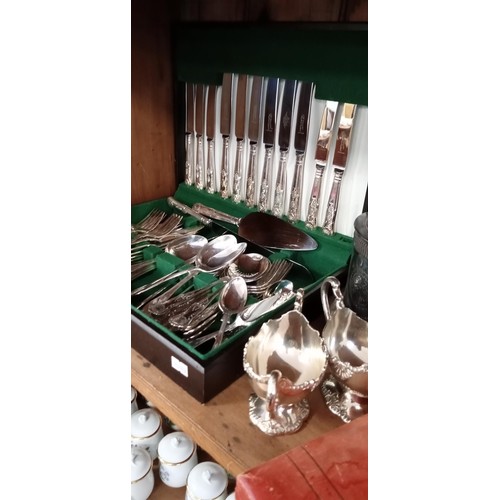 237 - Selection of cutlery EPNS ware etc.