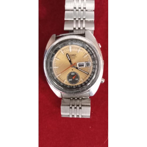 265 - Seiko automatic chronograph Bruce Lee watch