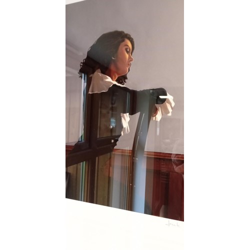 284 - Jack Vettriano Ltd Ed 131/250 signed print Afternoon Reverie framed with COA