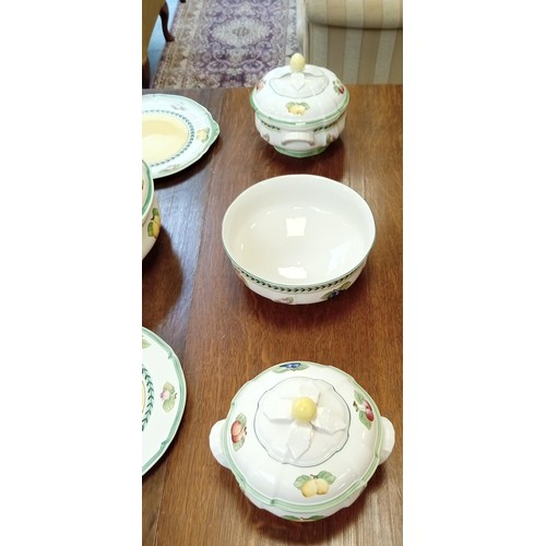 309 - Villeroy & Boch French Garden Vallance dinner set etc.