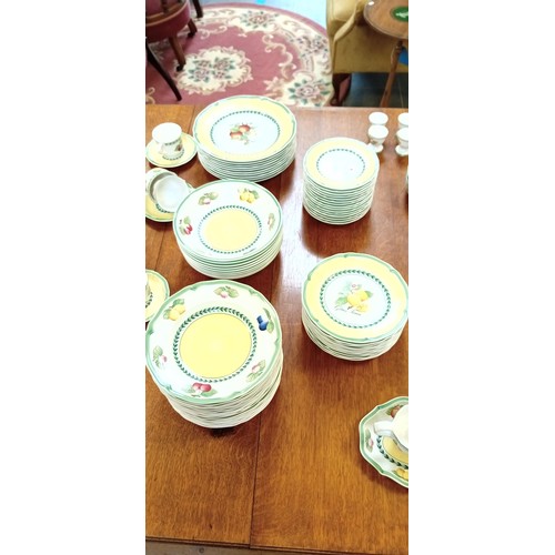 309 - Villeroy & Boch French Garden Vallance dinner set etc.