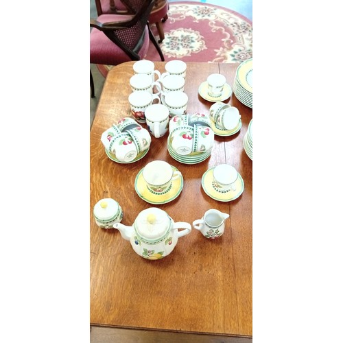 309 - Villeroy & Boch French Garden Vallance dinner set etc.