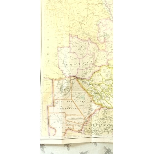 48 - Philips Authentic Imperial Map of Rhodesia Tanganyika Territory and Kenya Colony