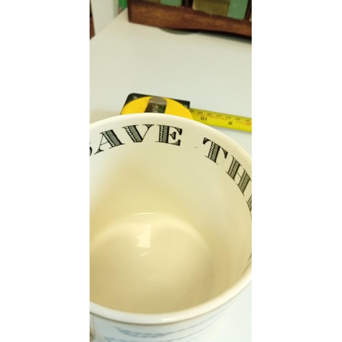 53 - Rare surviving Wedgewood 1953 Commemorative large mug designed by Richard Guyatt, this mug has not b... 