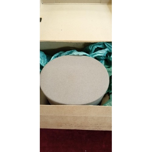 63 - Grey top hat from Gieves Old Bond St London in original box