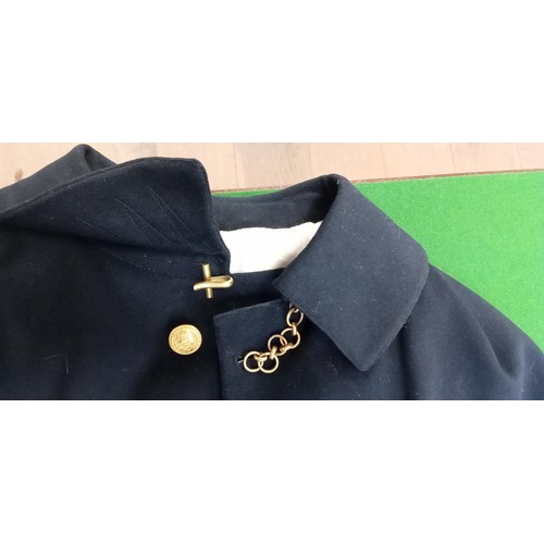 382 - Original Royal Navy vintage cape with buttons