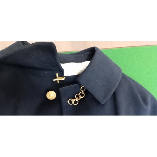 382 - Original Royal Navy vintage cape with buttons