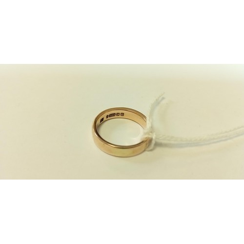 108 - 9ct fully hallmarked gold ring size M approx. 4.25g approx.