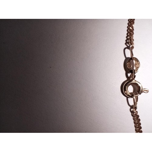 121 - 9ct gold chain 3.6g approx.