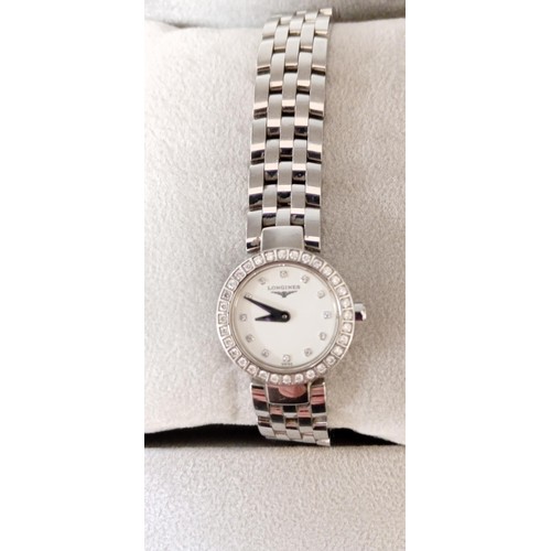 171 - Longines Dolce Vita 20mm ladies watch L5.174.0 scratches on rear, see photos