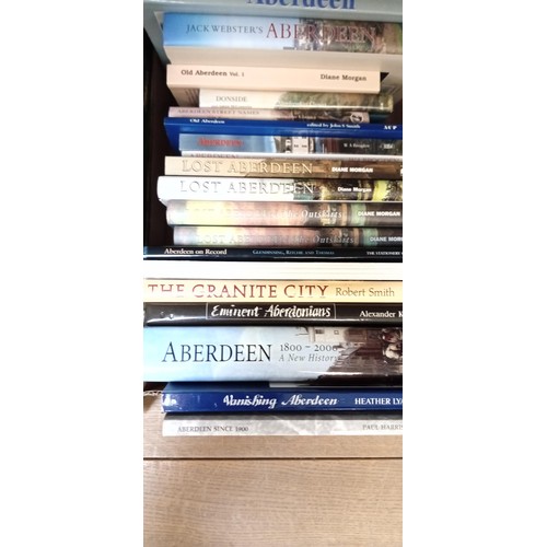 62 - Large collection of books on Aberdeen.