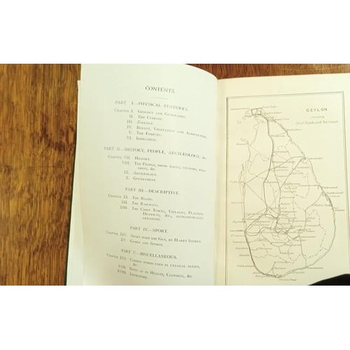 94 - Books relating to Ceylon: 