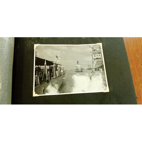 97 - Unique collection of photographs detailing a Royal Navy visit, with the compliments of the Royal Tha... 