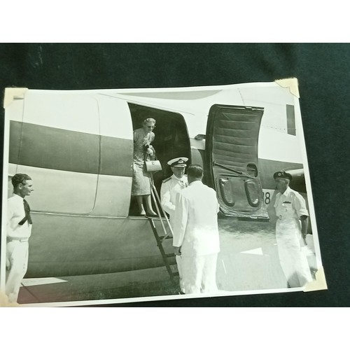 97 - Unique collection of photographs detailing a Royal Navy visit, with the compliments of the Royal Tha... 