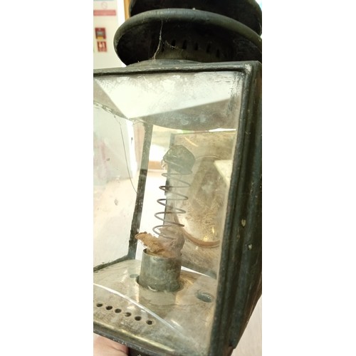 116 - Large vintage coach lamp