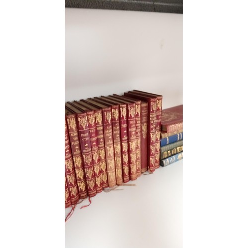 176 - R. L. Stevenson collection of 25 books, including 