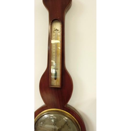 213 - Vintage banjo barometer