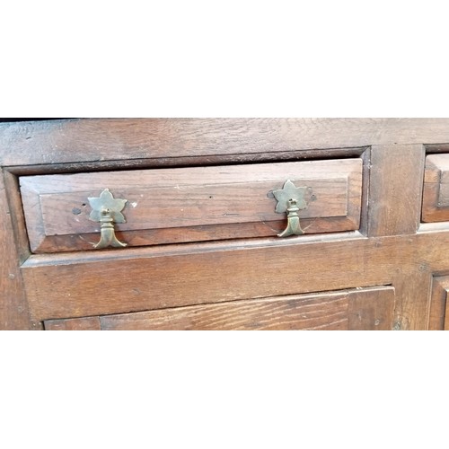 254 - Late 18th/ early 19th oak dresser