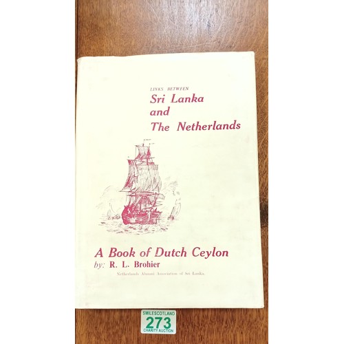 273 - Books on Ceylon, including: 