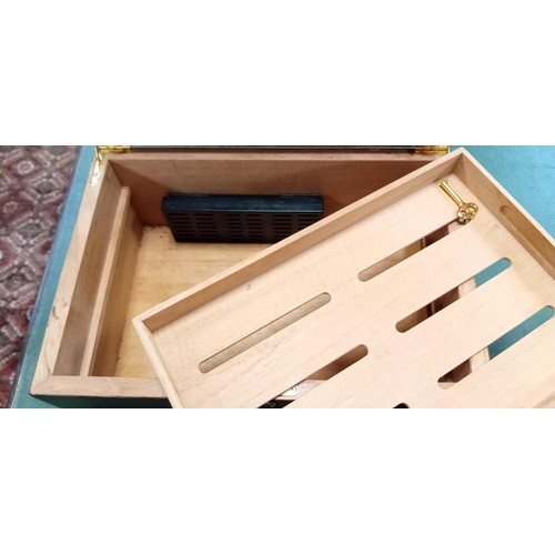 286 - Humidor with key