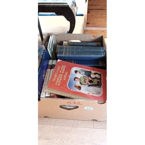 324 - Box of books on various subjects.