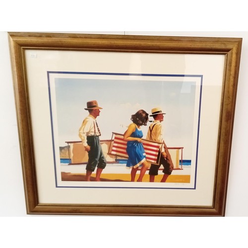 4 - Jack Vettriano OBE (Scottish born 1951) framed, limited edition signed print of 'Sweet Bird of Youth... 