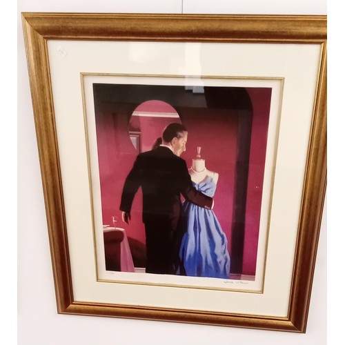 5 - Jack Vettriano OBE (Scottish born 1951) framed, limited edition signed print of 'Altar of Memory' 15... 