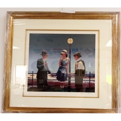 10 - Jack Vettriano OBE (Scottish born 1951) framed, limited edition signed print of 'Game of Life' 16 of... 