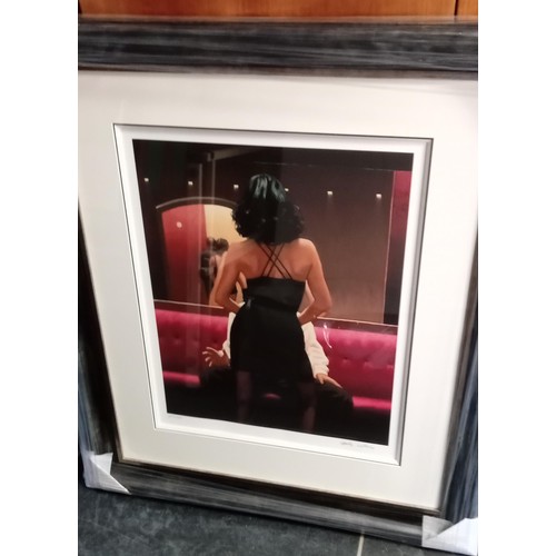 14 - Jack Vettriano OBE (Scottish born 1951) framed, limited edition signed print of 'Private Dancer' 315... 