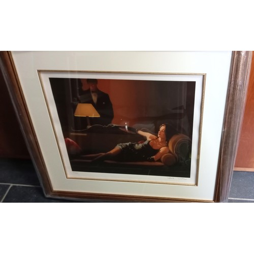 13 - Jack Vettriano OBE (Scottish born 1951) framed, limited edition signed print of 'Along Came A Spider... 