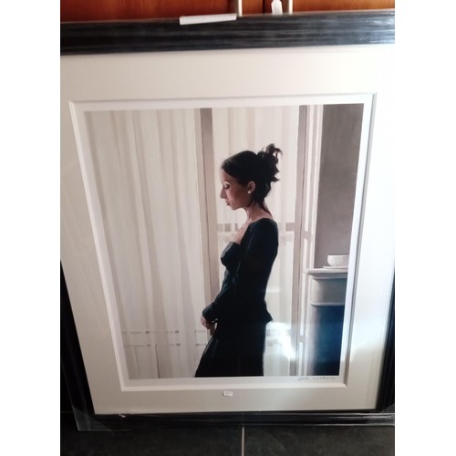 18 - Jack Vettriano OBE (Scottish born 1951) framed, limited edition signed print of 'Beautiful Dreamers'... 